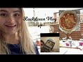 LOCKDOWN VLOG #1🥱 snow, homemade pizza and book recommendations📚