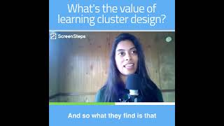 What is the value of the Learning Cluster Design Model?