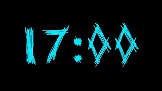 17 Minute Timer - Blue  / NO SOUND