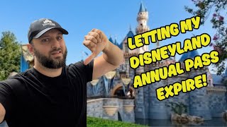 I Let My Disneyland Magic Key EXPIRE! My last day as an Annual Passholder, Trying New Things