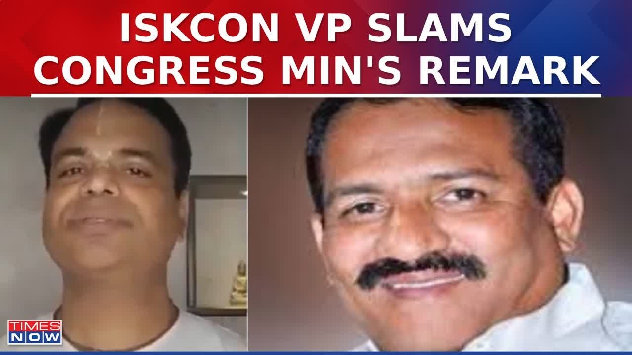 Iskcon VP Radharamn Das Hits Out At Congress Leader Ramappa Timmapur: 'Spread Lies Against Dharma'