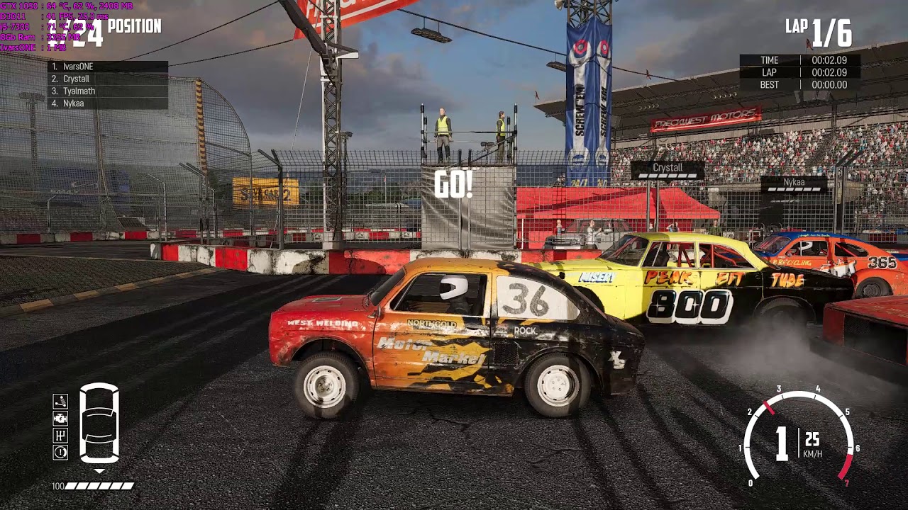 Wreckfest Walkthrough Part 7 - "Regional Juniors: Banger Blitz"