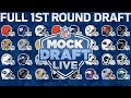 2018 Mock Draft Live Full 1st Round with All 32 Picks | NFL Network