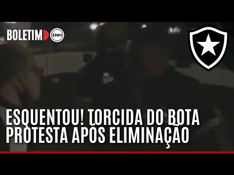 DISCUSSÃO, CLIMA QUENTE E REVOLTA DOS JOGADORES: O BOTAFOGO DEPOIS DA QUEDA NA COPA DO BRASIL | ENM