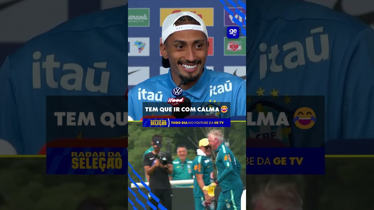 PORRADA NO ANCELOTTI? ATACANTE DA SELEÇÃO EXPLICA TROTE NO TREINADOR #shorts | RADAR DA SELEÇÃO