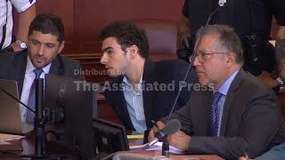 Judge allows gun and notebook as evidence at Mangione’s trial in UnitedHealthcare CEO’s killing
