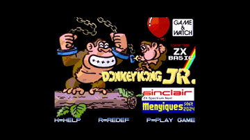 Donkey Kong Jr. G&W (2024) - ZX Spectrum NEXT