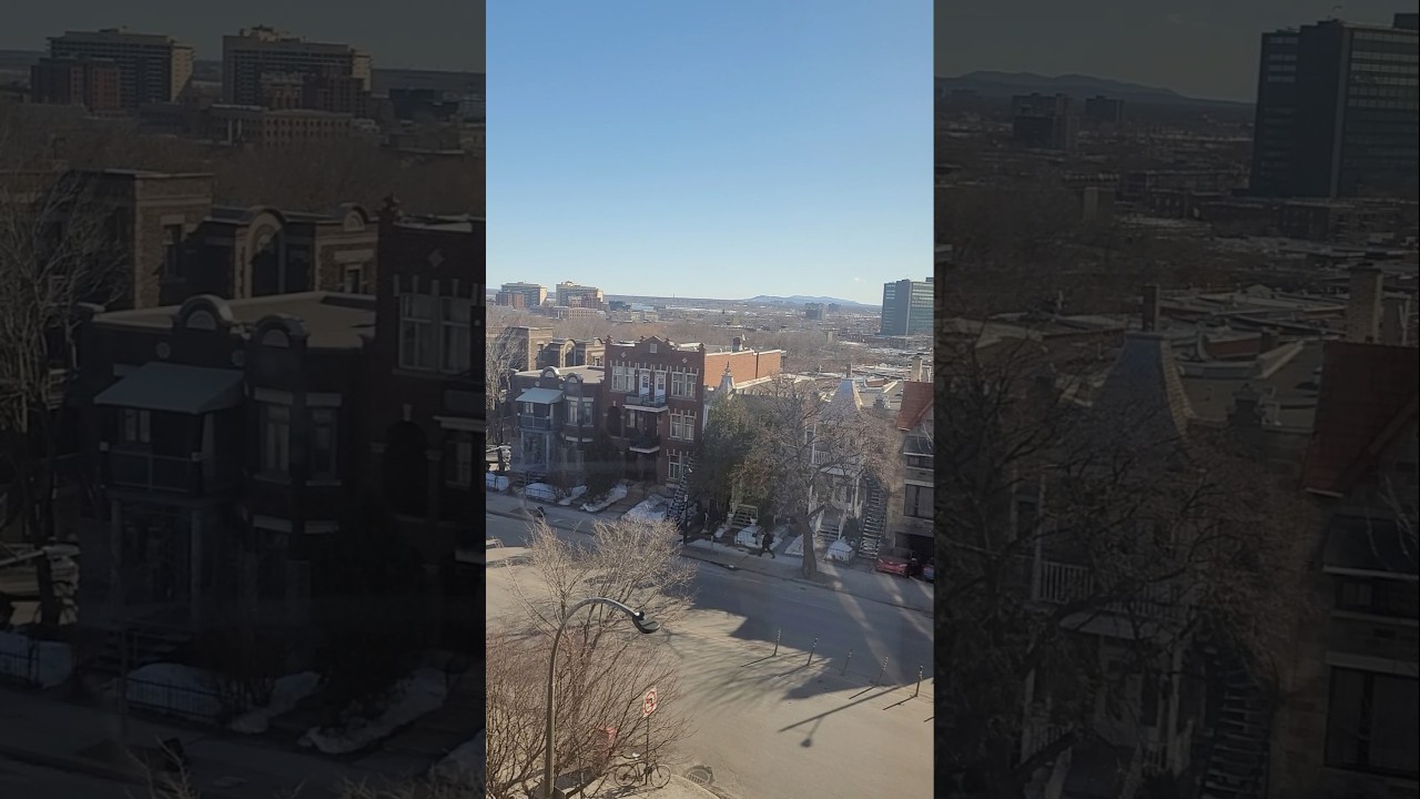 Montreal city view 