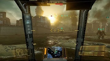 Mechwarrior Online Cataphract 4x PUG matches 2012-12-25 11-06
