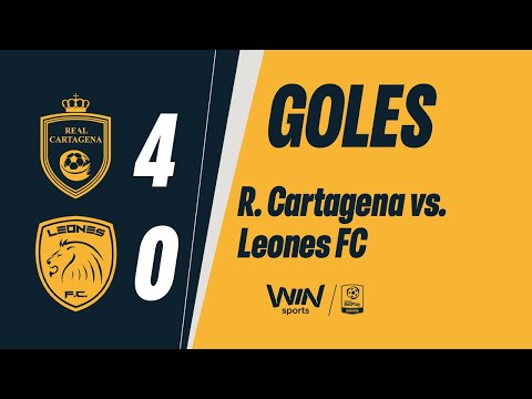 Real Cartagena vs. Leones FC (goles) | Torneo BetPlay Dimayor 2025-2 | Fecha 3
