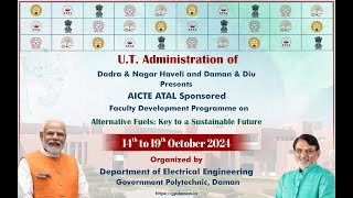 Valedictory Session || AICTE ATAL FDP on Alternative Fuels: Key to a Sustainable Future
