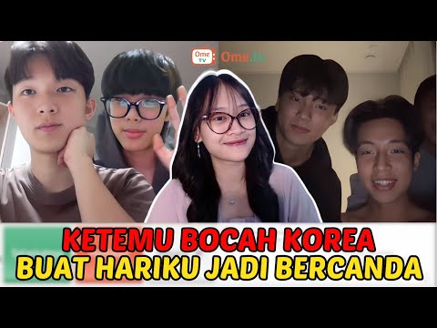 BOCAH KOREA TAPI KOK TUMBEN MEREKA PERHATIAN?!🗿 - OME.TV INTERNASIONAL KOREA