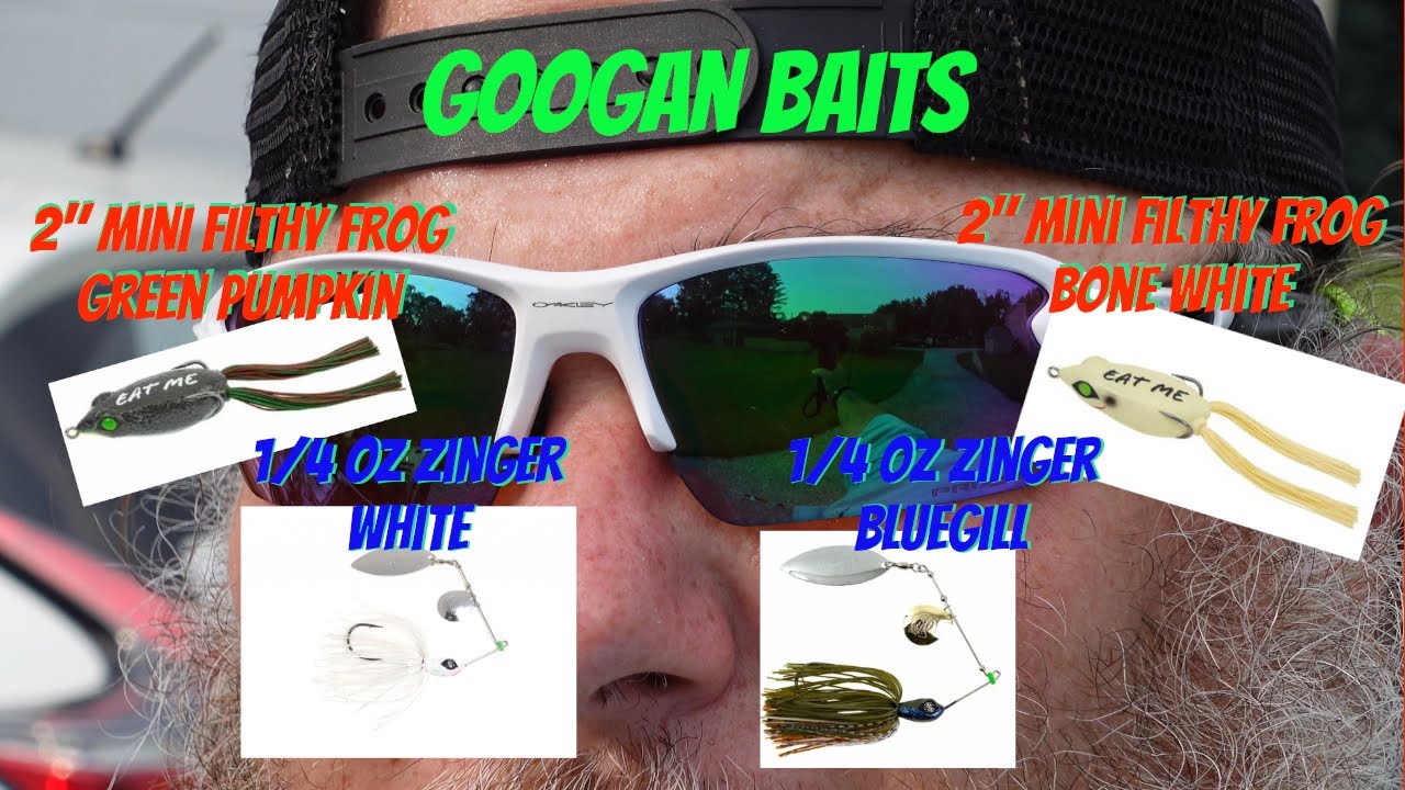 Googan Mini Zinger and MINI Filthy Frog FISHING CHALLENGE!   IT ALL WENT WRONG!