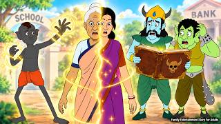 Bhoot Somaje SIR | Bangla bhuter golpo | ssoftoons new animated video | Family Entertainment Story screenshot 3