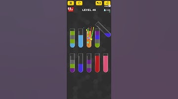 water sort color puzzle level 46