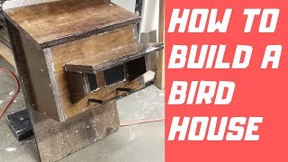 Building a Birdhouse to Hide an Ultrasonic Dog whistle