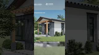 Diseño De Casa Pequeña 6X6 Metros