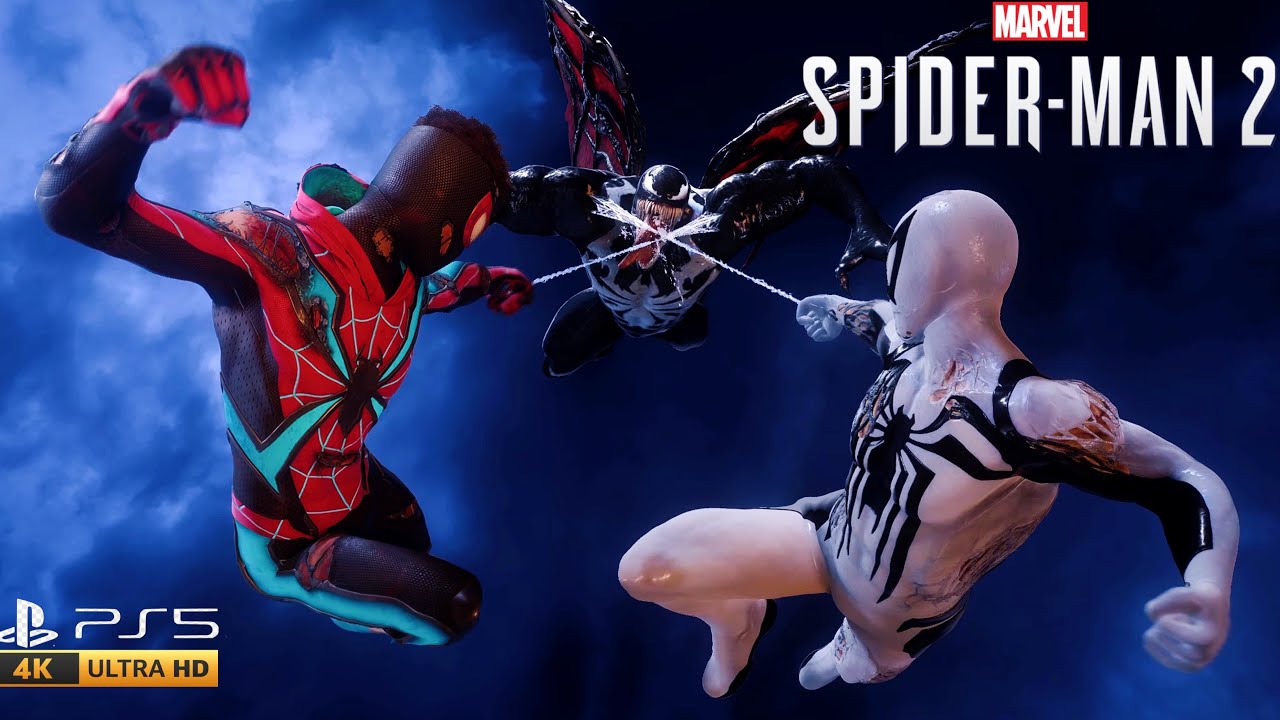 Spider-Man 2 Venom Final Boss Fight PS5 (4K 60 FPS) - YouTube