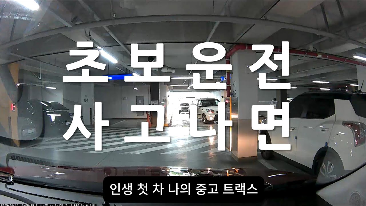 한 달 만에 오만해진 초보의 첫 사고 기록_with 블랙박스