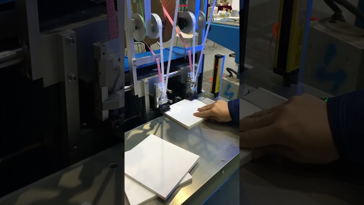 Машина для приклеювання капталу книжкового блока GR-420 — (Photo Book Head & Tail Banding Machine)