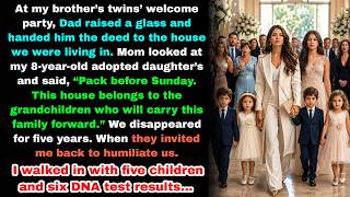 My Parents Kicked My Daughter Out After My Brother Had Twins—5 Years Later, I Returned With 5 Kids.. screenshot 5