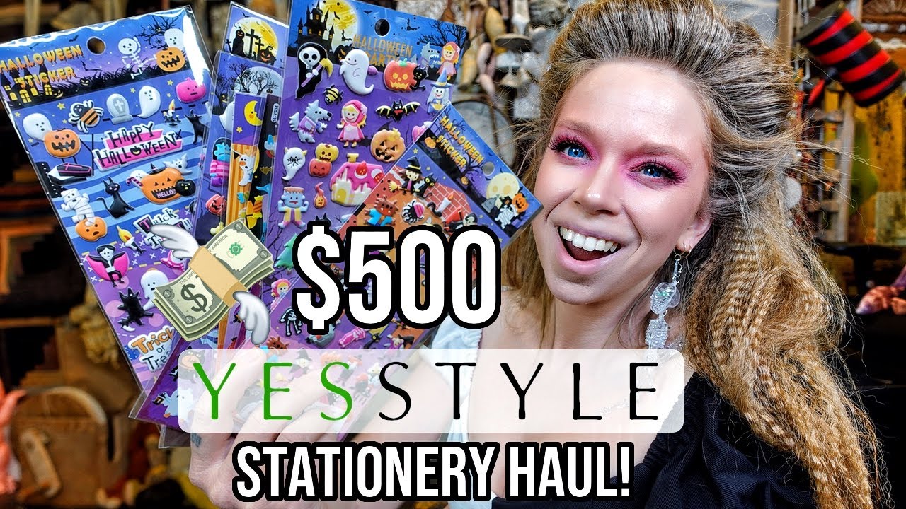 Тестируем ДЕШЕВЫЕ канцелярские товары на 500 долларов от YesStyle! ✏️