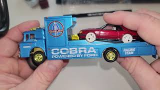 M2 Ford C-950 1966 Shelby Cobra Race Car Hauler Auto Transport and