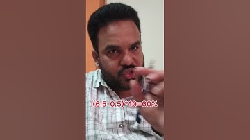 CGPA to PERCENTAGE CALCULATION In BPUT.#shorts #bput #motivation