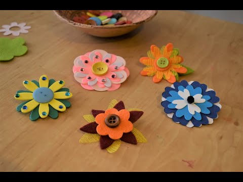 Video: Jak Si Vyrobit Květinovou Brož