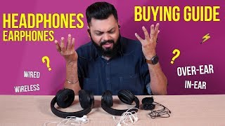 Earphones / Headphones Buying Guide 2019 ⚡ ⚡ ⚡ Find the Perfect One For You!