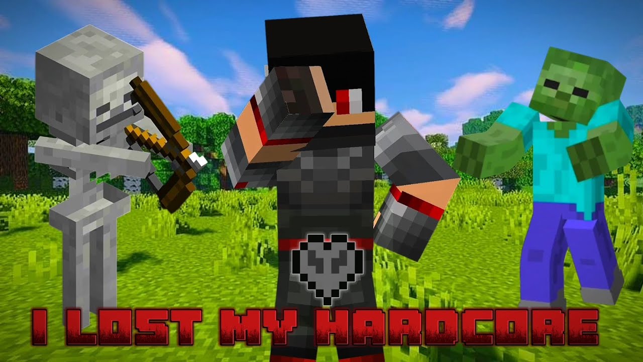 I LOST MY HARDCORE WORLD 😔 | Minecraft Hardcore series part:-2 - YouTube