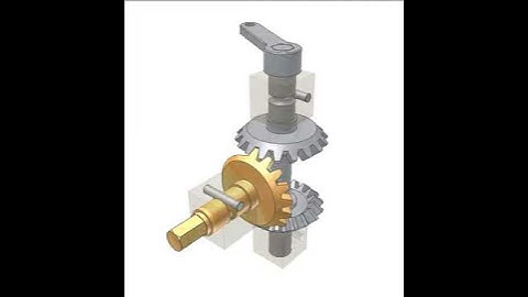Bevel gears for angular reciprocation