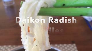Making Daikon Radish Noodles By Flat Cat Gear