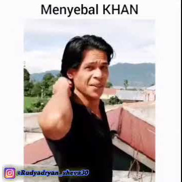 Story  Wa Lucu - Menyebal Khan 'Gaya Menirukan Sharukhan'