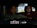 Sam and Bucky's Car Banter | Captain America: Civil War | Official Clip