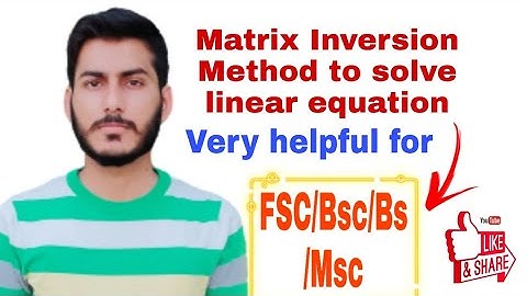 9th class math | Matrix Inversion Method to solve linear equation | math | 9th class math solution