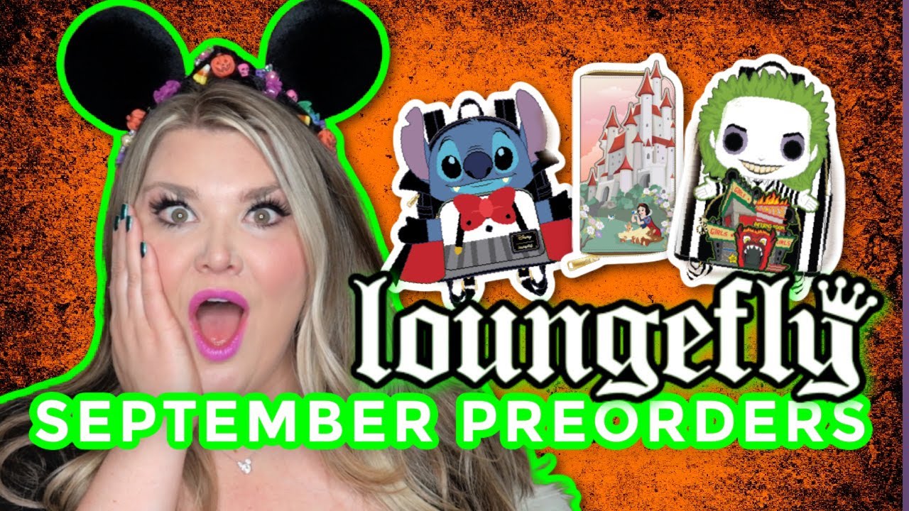 New LOUNGEFLY September Preorders 2021 ✨🏰✨ New LoungeFly Bags & Where to Buy Them👛