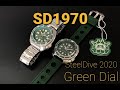 Steeldive SD1970 New 2020 Green Dial | The Watcher