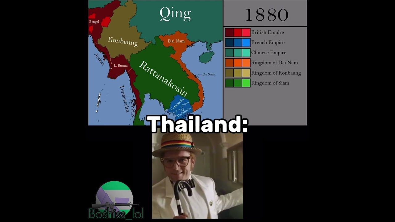 POV Thailand never colonized  