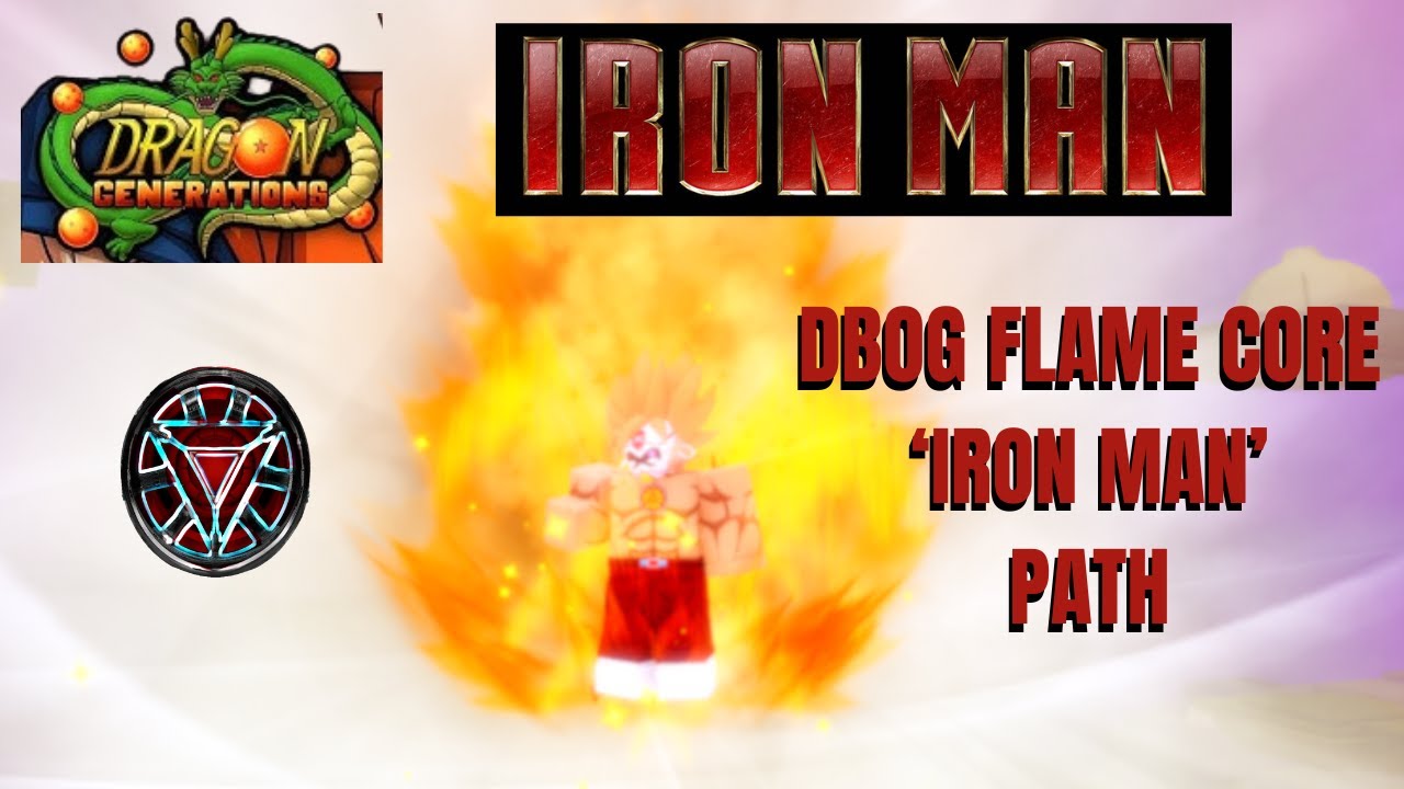 MOST OP PATH IN THE GAME | HOW TO GET FLAME CORE IRON MAN PATH IN DRAGON GENERATIONS !!