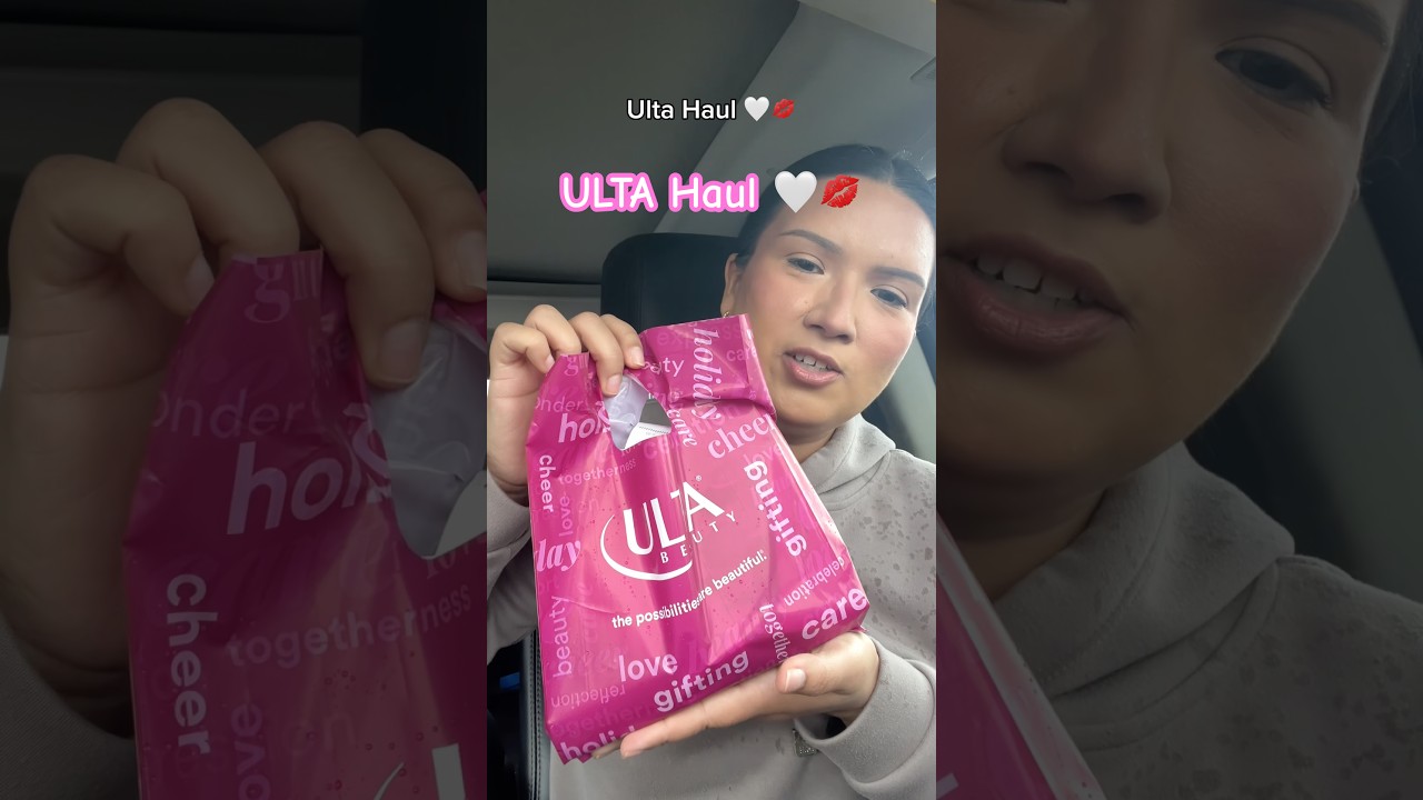 Ulta haul with products I’ve never used. 