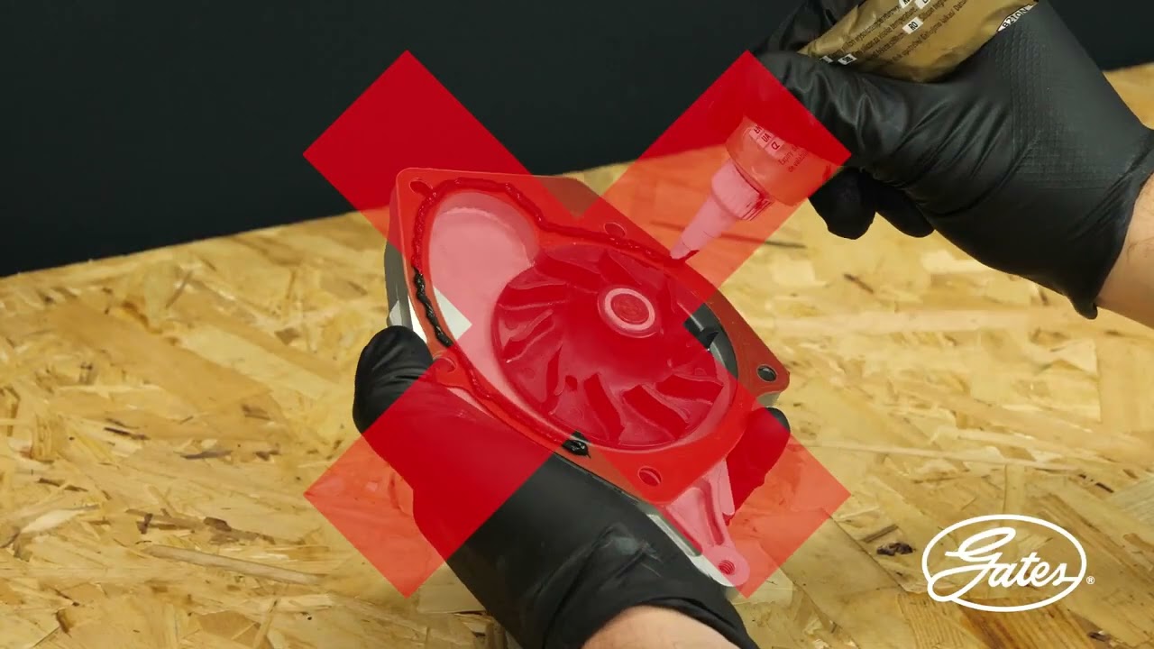 How to install a water pump - Gates Car Water Pump Installation Guide