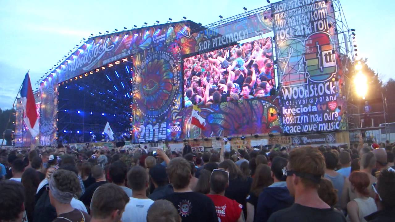 industrial piercing Acid Drinkers - Pink Floyd - Another Brick in The Wall, Woodstock 2014