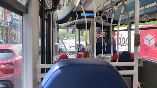 Bus Journey London Bus Route 485 Now Transport Uk Goahead London Adl Byd Enviro200 Mmc Ev See