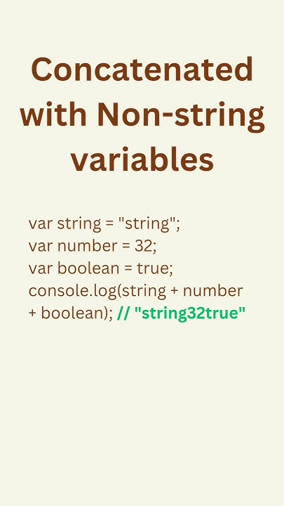 concatenation string in Javascript #javascript #string #concatenation # ...