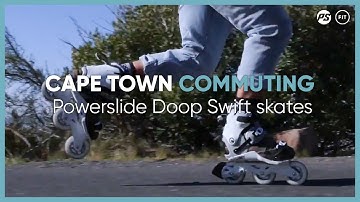 Cape town commuting on Powerslide Doop Swift 100 skates