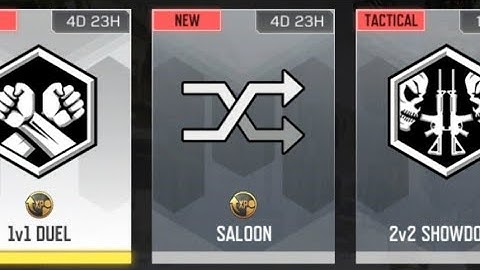 1v1 Showdown! New mode on new map Saloon! COD MOBILE GAMEPLAY!