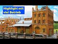 My model railroad dream layout large brewery with track connection english subtitles