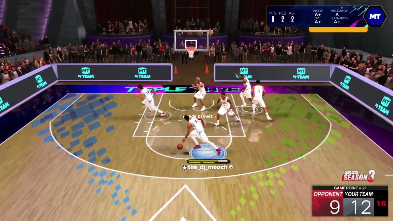 NBA 2K25 Triple Threat Online Win