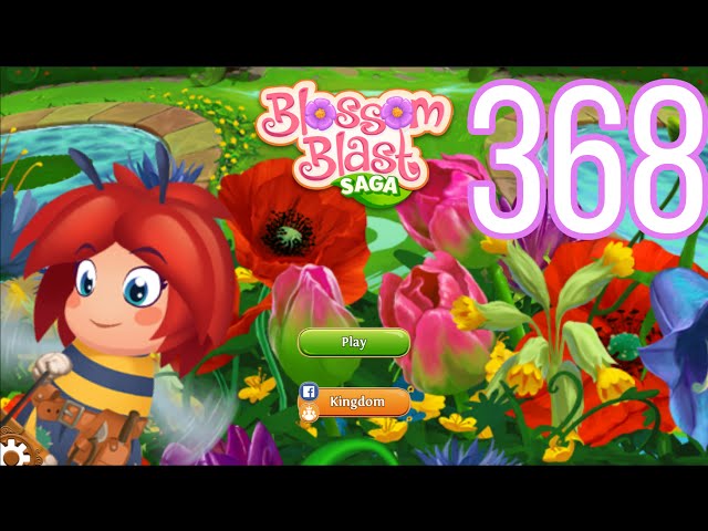 Blossom Blast Saga Level 368 No Boosters - YouTube